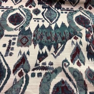 cyan upholstery fabric
