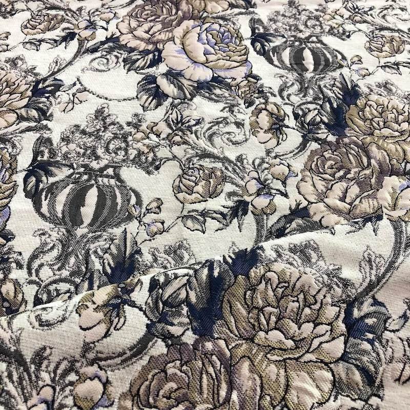 beige floral sofa fabric