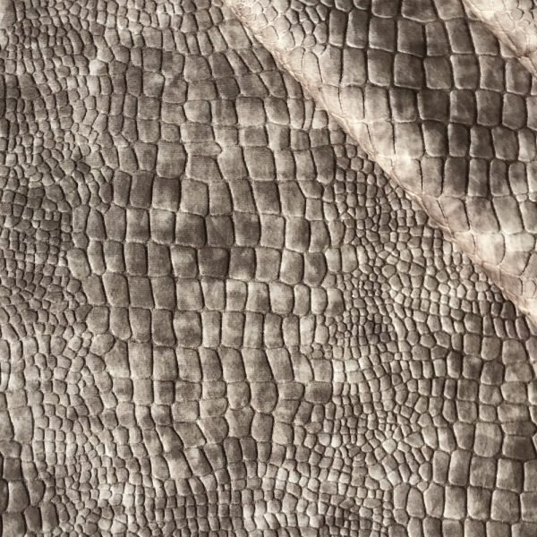 alligator velvet fabric